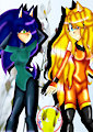 AryllStar1304 and BloodDraki-001 Friends