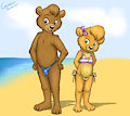 Beach Bears by Guardianslade
