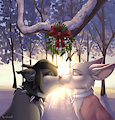 Mistletoe kisses