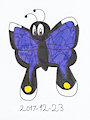 Purple butterfly