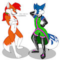 Ruka and Ryo by RyoFox630