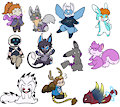 Derp Chibi Batch [Give & get Coms] by Uluri