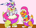 Hypno-cuties by Agumonofalchemy