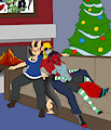 Waiting for Santa by Dragonofdarkness13