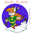 Lil Gaby Christmas. by LordFoxhole