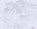 Ugh... DOGS! (Courtship Art!) by TerinasTiger