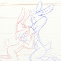 Bugs & Rodney Bunk [Sketch] by Bahlam