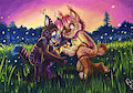 Little stars of the Earth by pandapaco