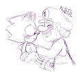 Stolen Kiss by NinoTrash