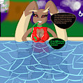 Pooltime Bunny by AddieSilver