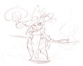 Witch in training, Ms. Braixen