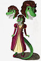 Crocodile princess
