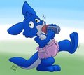 A colored roo! by AzureMarsupial