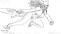 On the attack +Sarina Phantom+ BW