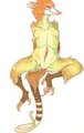 ginger opossum by anklebutts