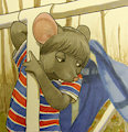 A Pensive Moment Atop The Swing Set