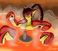 COMM: Hot Lava Bath by DEIVIZ23