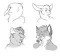 4 heads By Terhem by KrystalFox