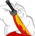 Tweets & Undies And Now A Flame Sword! (Sketch version)