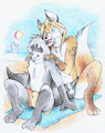 Beach massage <3 by JCFox