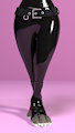 Judy latex purple turnaround (Animated)