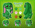 [Commission] Tsuki Reference Sheet