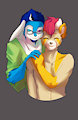 Cute couple by Enki13