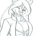 Commission for Cobra175 - Luka Pin-Up #01 (Sketch)
