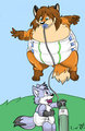 Jeffy Inflating OzzyFox