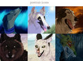 Portrait Icon Examples by LostWolfSpirit