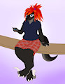 A Raptor Girl by Immelmann