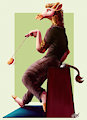 Kicking it back and Yo-Yoing (James)