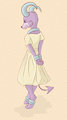 Lilly in dress