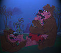 Fred Flintstone Tickle: Bear-Napped!