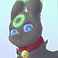 [C] Glowy Green Fluffy Bre