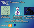 Commissions for 2018 (OPEN)