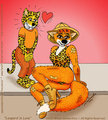 Leopard in Love!