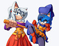 Mother Daughter DQ Cosplay