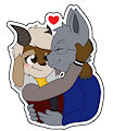 A Quick Kiss - Commission by JustTaylor
