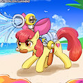 Apple Bloom Sunshine by lumineko