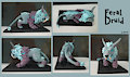 feral druid sculpture by Gela98