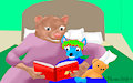 Charles X Moonstar Wolf Bedtime story