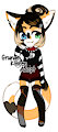 Grunge Kitten Adoptable [[SOLD]]