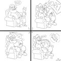 Santa's Lap and Stomach by ilbv