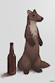 Pine Marten by Difetra