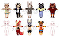 Cheap wip chibi adopts by itslage