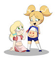 Molly and Danielle