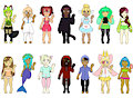 NYP Adoptables by averllovesyou