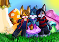 Poxy Elie and Lucius in Wonderland