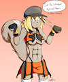 Still the Strongest squirrel by QuiteSplendid